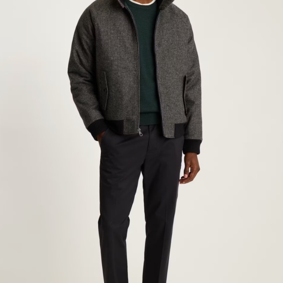 BONOBOS - The Italian Wool Harrington Jacket - Picture 5 of 6